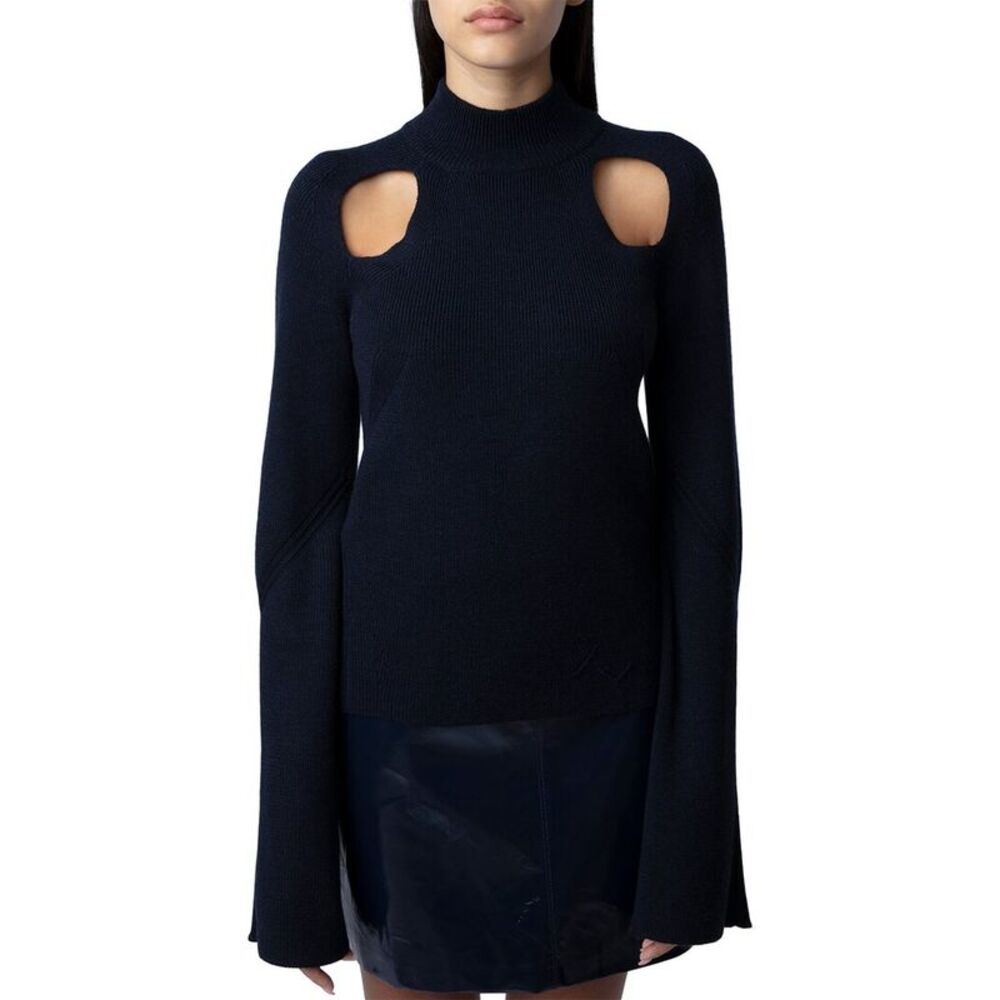 Zadig & Voltaire navy blue Micky Wool Sweater XS and NWT